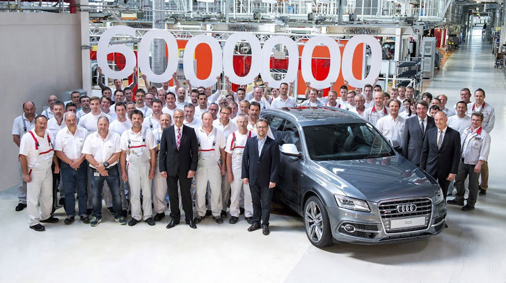 Chiếc Audi trang bị hệ thống quattro thứ 6 triệu xuất xưởng