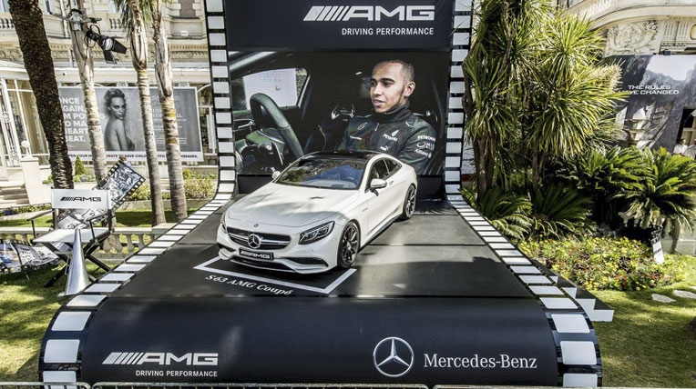 Đấu giá Mercedes S63 AMG Coupe tại Liên hoan phim Cannes