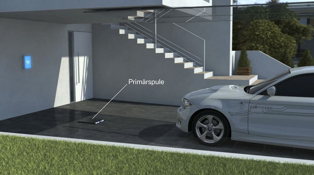 BMW phát triển hệ thống sạc cảm ứng không dây