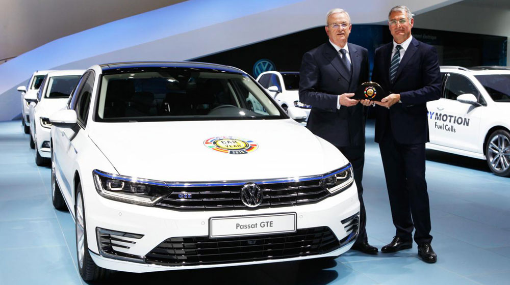 Volkswagen Passat giành giải Xe châu Âu của năm