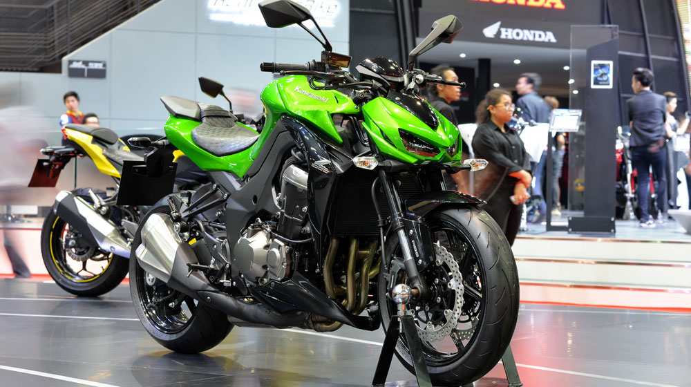 "Hoa mắt" với dàn mô-tô khủng của Kawasaki tại Bangkok Motor Show 2015