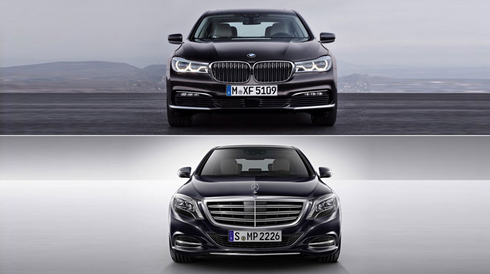 Đọ đẳng cấp của BMW 7-Series 2016 và Mercedes S-Class 2015