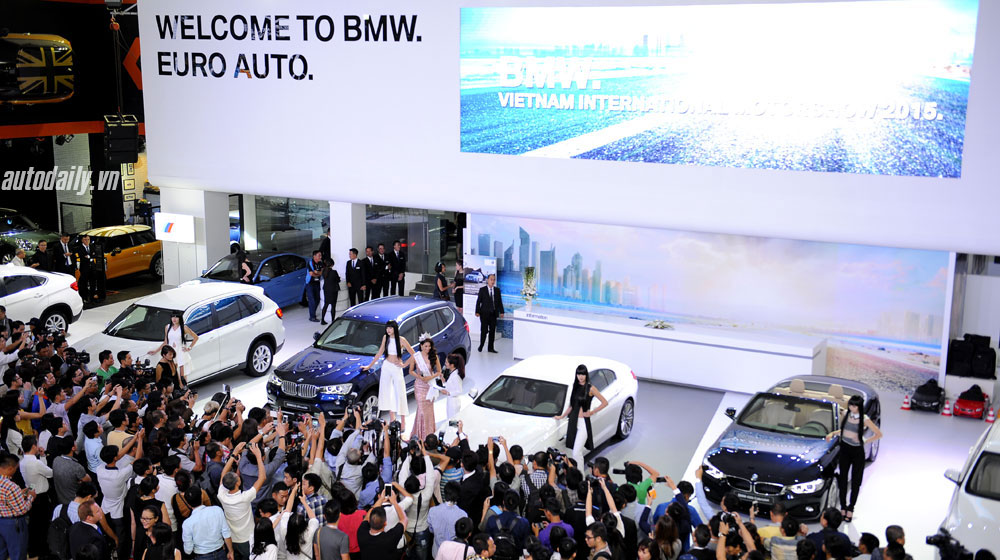 Dàn xe BMW gây ấn tượng tại VIMS 2015