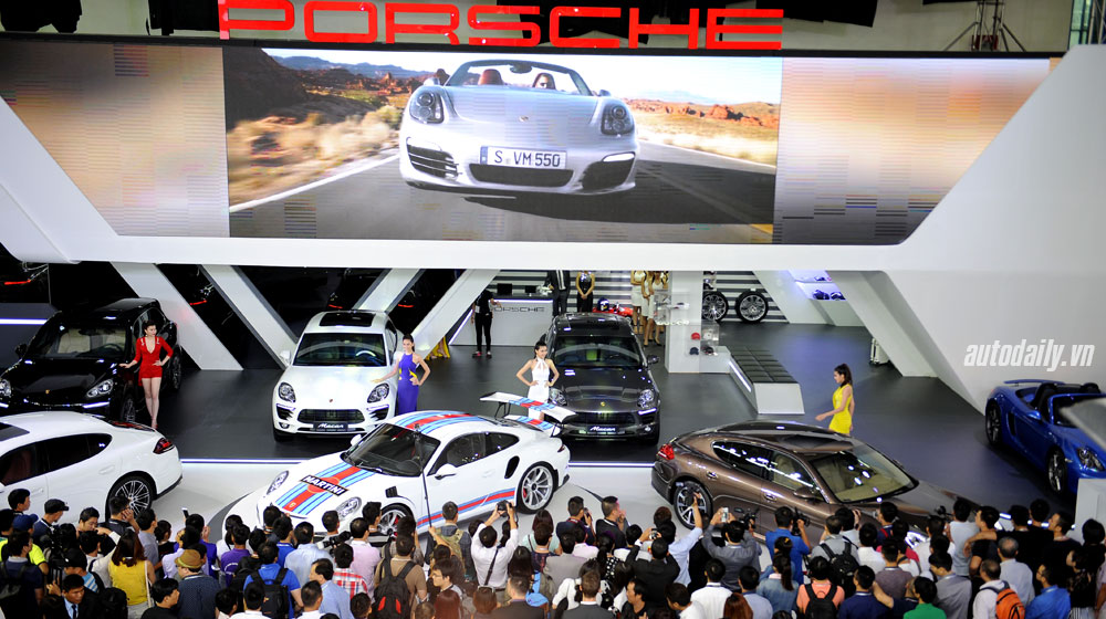 Màn trình diễn ấn tượng của Porsche tại VIMS 2015