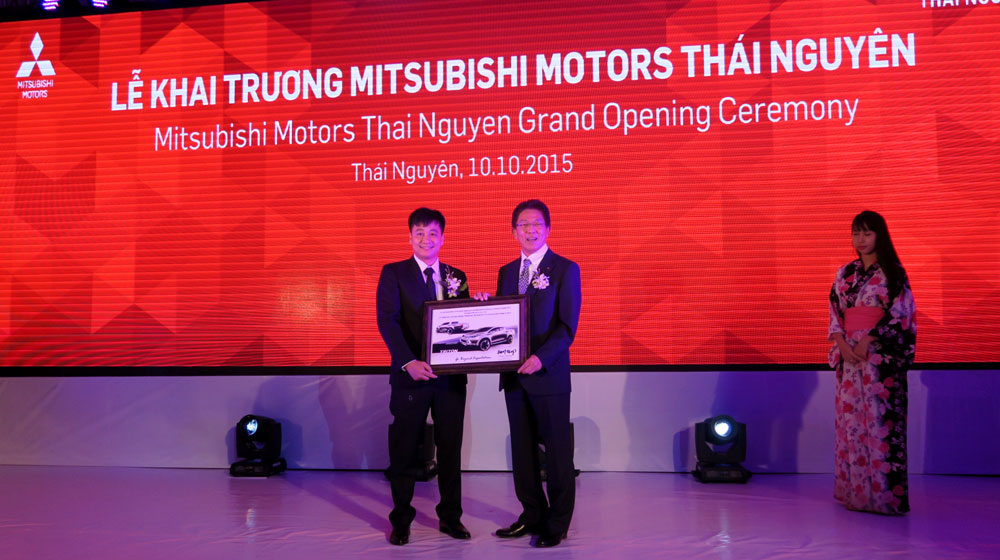 Khai trương đại lý Mitsubishi 3S Thái Nguyên