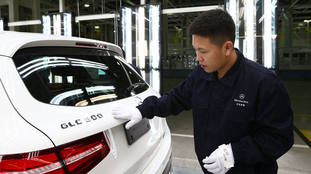 Mercedes bắt đầu lắp ráp GLC tại Trung Quốc