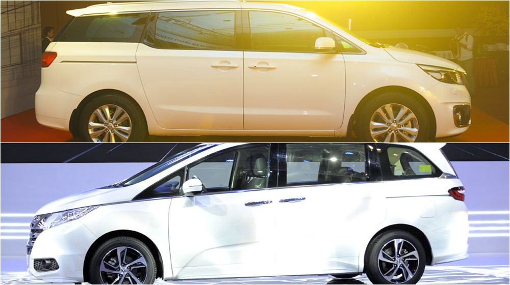 Kia Sedona và Honda Odyssey: Mở đầu cuộc đua phân khúc Minivan