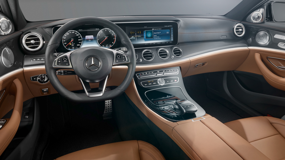 Rò rỉ hình ảnh nội thất Mercedes E-Class 2016
