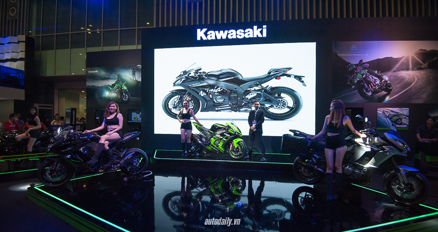 Kawasaki ra mắt bộ 3 xe 1.000 phân khối mới tại Việt Nam