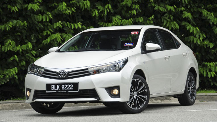 Corolla Altis phien ban moi da den thi truong An Do