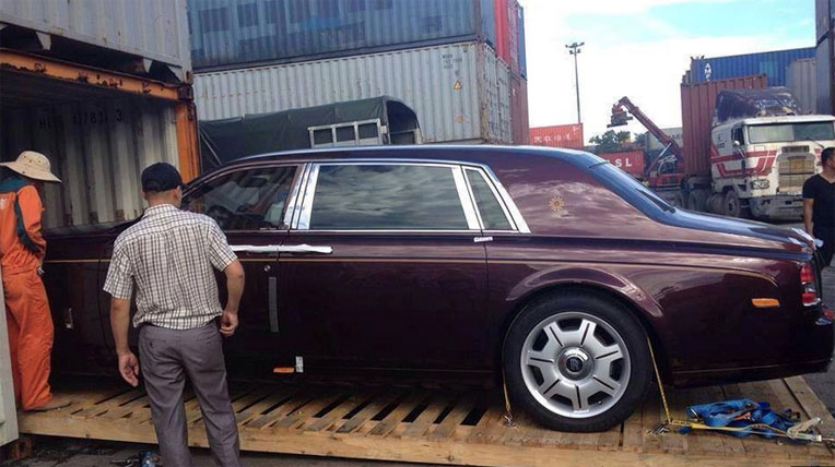 Ảnh thực tế đầu tiên Rolls-Royce Phantom dành riêng cho VN