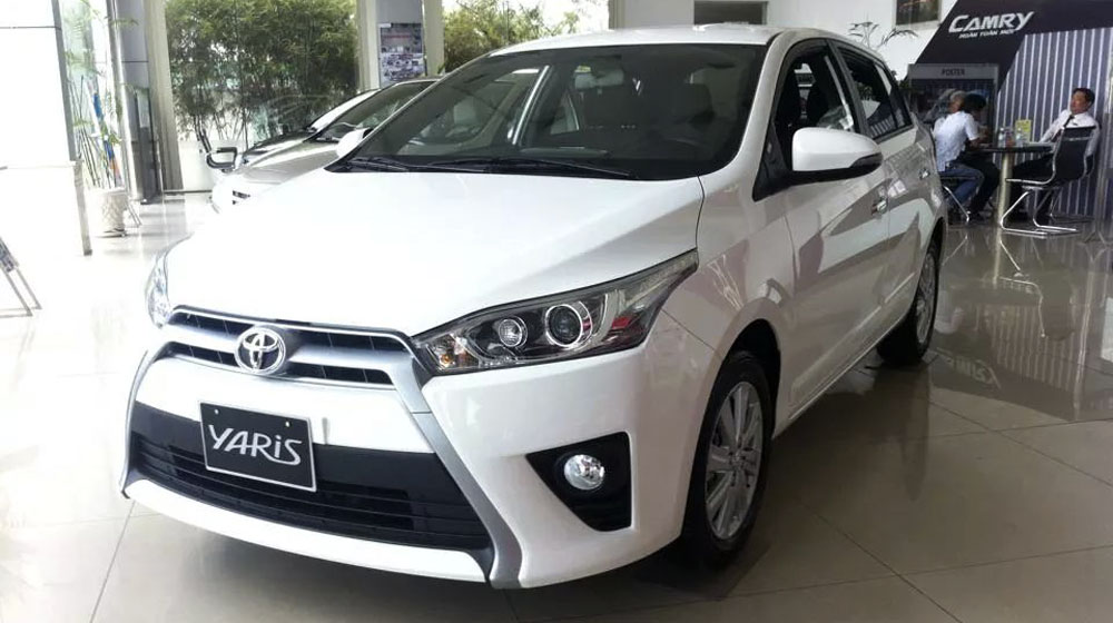 Toyota Yaris nhập khẩu chính hãng có giá bán từ 620 triệu đồng
