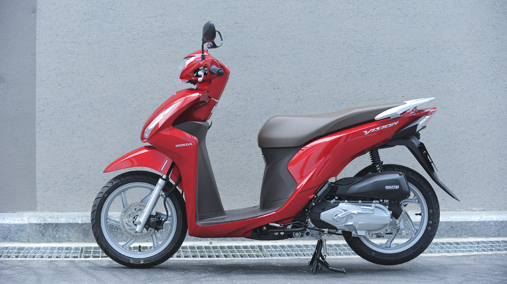 Xe máy Honda Vision đăng ký năm 2014 được chào bán với giá chỉ gần 14 triệu  đồng