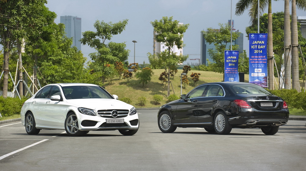 Mercedes-Benz C250 AMG & Exclusive: "Song kiếm hợp bích" - 1
