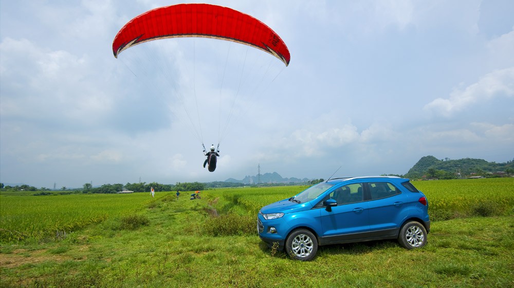 Ford Ecosport Paragliding