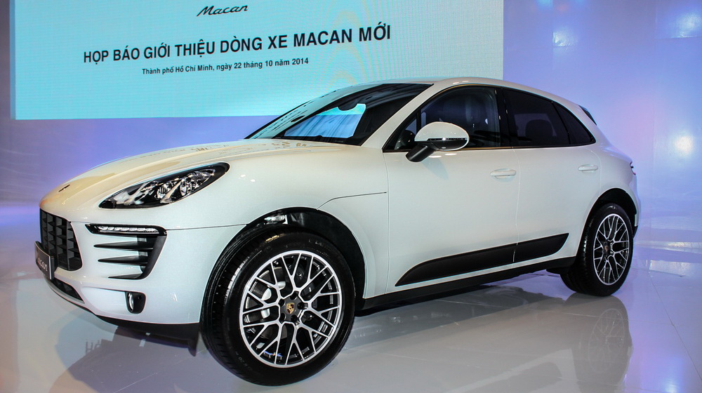 Porsche Macan vừa ra mắt tại Việt Nam