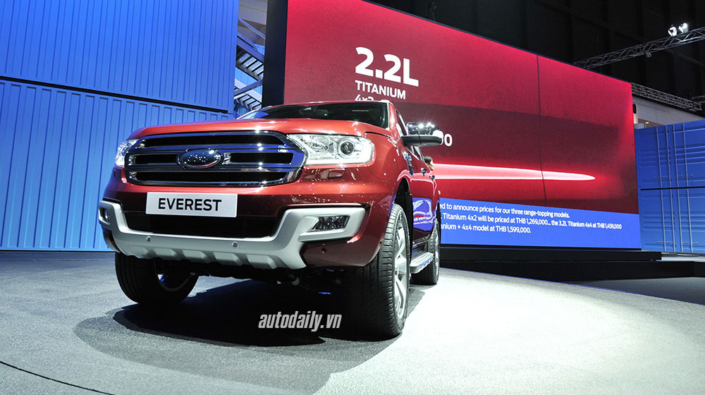 Ford Everest 2015 at Bangkok