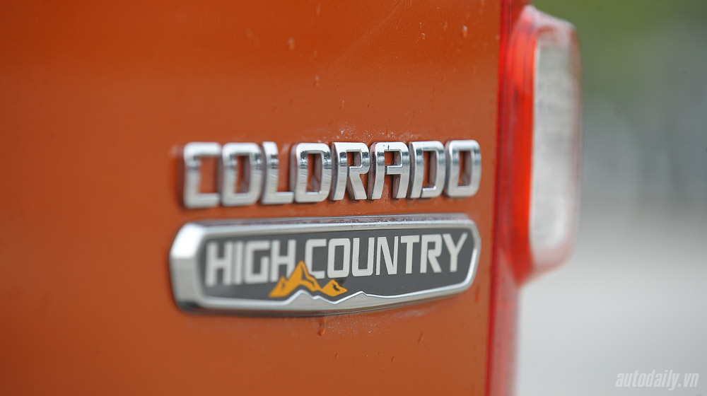 Hành trình Chevrolet Colorado High Country